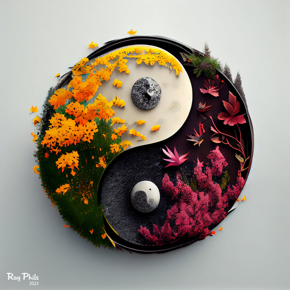 Yin Yang Seasons – Ray Phils Art